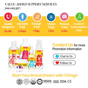 Ensemble de soins pour <span class=keywords><strong>cheveux</strong></span> noirs <span class=keywords><strong>bouclés</strong></span> pour enfants tenue forte shampooing contrôle des bords laisser dans l'après-shampooing soins capillaires pour bébé de marque privée personnaliser - Product Image 6