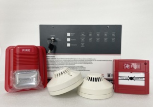 Sistema de alarma contra incendios Cp100 2 Zone 4 Zone 8 Zone Facp convencional Panel de control de alarma contra incendios - Product Image 3