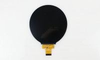 Polcd layar LCD bulat ukuran kecil 4 inci 720x720 piksel 4 baris tampilan warna penuh antarmuka MIPI