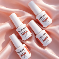 Gel Constructeur Personnalisé avec Logo 15ml en Bouteille, Gel d'Extension d'Ongles à Forte Adhérence, 36 Couleurs, Gel Polish Auto-Nivelant, Vente en Gros