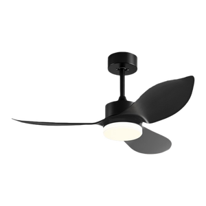 Ventilateur de plafond moderne avec télécommande à fréquence variable, 38/48 pouces, système de freinage antiblocage, lame LED avec éclairage - Product Image 1