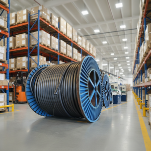 <span class=keywords><strong>สาย</strong></span>เคเบิล<span class=keywords><strong>ไฟ</strong></span>ฟ้าแรงต่ำแบบฝังใต้ดินชนิดหุ้มฉนวน PVC / XLPE ยี่ห้อ YJV ขายส่ง - Product Image 1