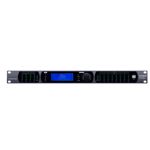Procesador de audio digital PA2 2 entradas/6 salidas, procesador de sonido profesional con ecualizador, compresor y crossover integrados para sistemas de audio de escenario. - Product Image 1