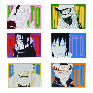Broches en métal d'anime de haute qualité, épingles en émail Minato <span class=keywords><strong>Namikaze</strong></span>, accessoires pour sac à dos, badges - Product Image 1