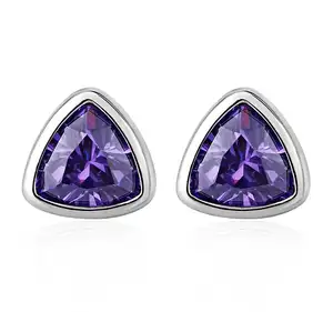 26056 Trendy small Triangle Austrian crystal stud Earrings Gold plated Earrings Beautiful Gift Jewelry Fashion Jewelry Earrings