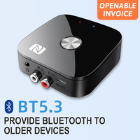 Récepteur Bluetooth sans fil T68 avec télécommande NFC, adaptateur audio sans fil, récepteur de musique pour autoradio, amplificateur RCA