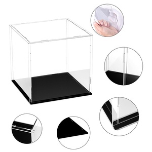 Xách tay rõ ràng Acrylic hiển thị trường hợp cho sưu tầm đồ chơi lưu trữ nhà hiện đại tổ chức thay thế kính trường hợp cho hành động - Product Image 4