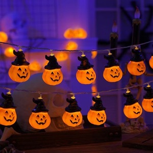 Guirlandes lumineuses LED décoratives pour Halloween, alimentées par DC5V, pour la décoration intérieure et extérieure, fêtes, vente en gros, OEM - Product Image 4