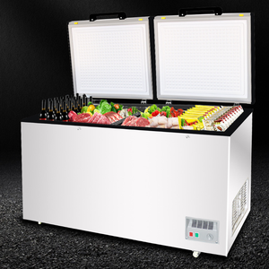最も人気のある業務用大容量横型冷凍冷蔵庫、直接冷却式金属製冷凍冷蔵庫、家庭用 - Product Image 5