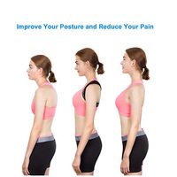 Corrector de Postura Ajustable para Alivio del Dolor, Soporte de Espalda Ajustable OEM
