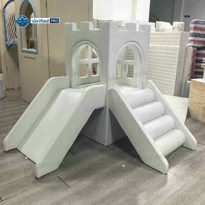 قلعة بيضاء للأطفال مع ملعب داخلي وحوض كرات ومعدات لعب ناعمة للمدارس وحفلات المراكز التجارية وتأجير المقاهي ذات الألعاب الناعمة - Product Image 4