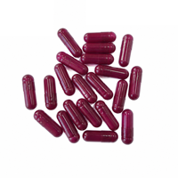 Fabricant Impression de logo personnalisée Capsules HPMC vides transparentes Taille 0 00 Capsules végétariennes transparentes