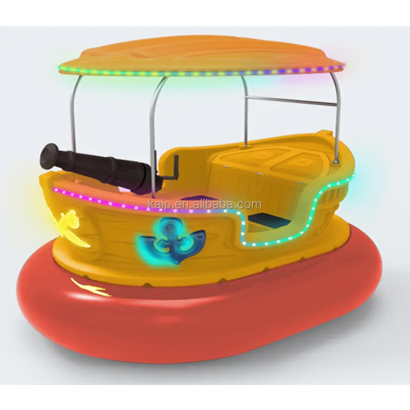 Lichtstrip Onzinkbare Kermisattracties Piratenschip Boot Te Koop Pretpark Strijd Bumper Boten Met Laser Waterpistool