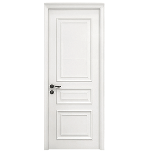 Lightweight Modern Security WPC Composite Entry Door for Apartment Home Use Side Opening Finished Surface <b>Fire</b> Prevention Easy - Product Image 1
