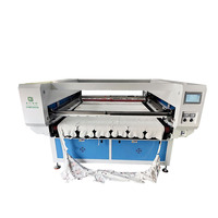 Découpeuse laser CO2 personnalisée 1815, nouvelle machine CNC 4 axes haute précision pour la découpe de cuir PU, de gants et de textiles, sans détection/débavurage des bords