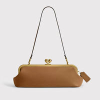 Nouveau Sac à Main Élégant 2026 pour Femme, Design Niche, avec Fermoir Métallique Vintage, Sac Bandoulière, Pochette et Sac Porté Épaule