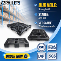 Palette en plastique industrielle pour entrepôt et supermarché, à grille, de 9 pieds, en promotion