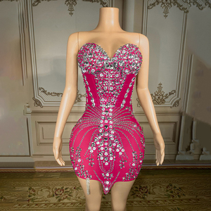 Novance Y2618-<span class=keywords><strong>C</strong></span> <span class=keywords><strong>Ropa</strong></span> de <span class=keywords><strong>Mujer</strong></span> al por Mayor 2023 Vestidos de Noche Elegantes y Modestos de Malla sin Mangas para <span class=keywords><strong>Fiesta</strong></span> de Cumpleaños - Product Image 1