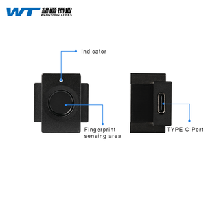 Sinh trắc học thông minh Keyless Khóa vân tay thông minh nhỏ nhỏ vân tay khóa Khóa điện tử - Product Image 4