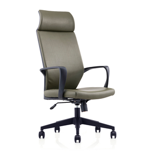 High-end black PU leather the president Office Manager executive Office chair for people high - Product Image 6