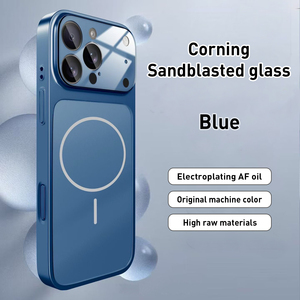 New Arrival Chất lượng cao tối giản Frosted Glass Magnetic PC trường hợp điện thoại cho <span class=keywords><strong>iPhone</strong></span> 16 17 Pro Max <span class=keywords><strong>6</strong></span> màu sắc - Product Image 4
