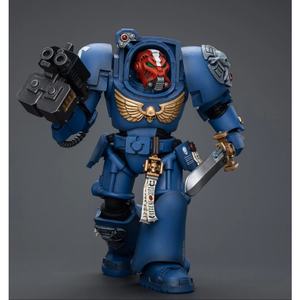 Figura de Acción 1/18 40K Ultramarines Terminator Squad Terminator con Cañón de Asalto, Figuras de Juguete - Product Image 2