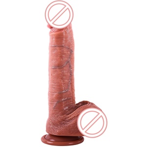 Dildo sexuel souple 2-en-1 écologique, design ergonomique, réaliste, fonction de pulvérisation, 100% étanche, 480g, jouet pour adultes pour la masturbation féminine - Product Image 6