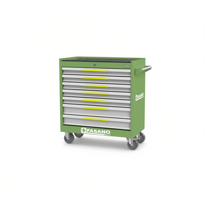 Fasano <b>Tool</b> Cabinet 7 <b>Drawer</b> Rolling With Wheels For Body Repair Equipment - Product Image 2