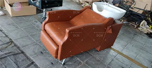 Ensemble d'équipements de salon de coiffure Tête de meuble Spa Lit à shampoing Station de lavage des cheveux Chaise à shampoing pour salon - Product Image 5