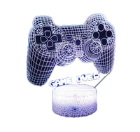 Game Light Gaming Room Lamp 3D Light para Xbox/PS Gaming