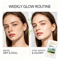 JMFREE Masque facial hydratant et éclaircissant à la Centella, à la fermentation microbienne naturelle, pour peaux sensibles, best-seller OEM