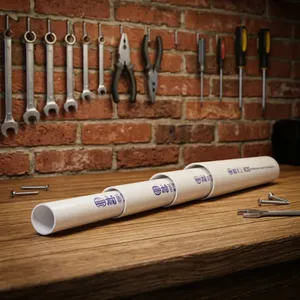 Tuyau de conduit en PVC-U cylindrique durable de 25 mm pour le tirage de câbles électriques - Product Image 3