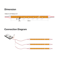 Bande LED Flexible Ultra Fine Super Lumineuse à Découper N'importe Où 3000K 4000K 6000K 24V Découpe Libre 8mm Télécommande