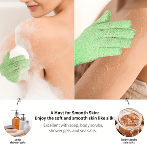 Ensemble de brosses douces pour le corps, serviette exfoliante, gants de bain, boule de douche, éponge de dos pour la maison et l'hôtel - Product Image 2