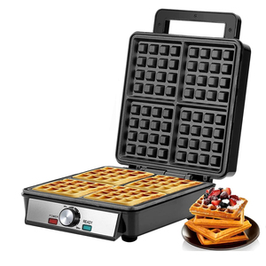 Aifa Browine Pie Tasse à dessert 4 tranches <span class=keywords><strong>Pas</strong></span> <span class=keywords><strong>cher</strong></span> noir carré 2 tranches machine à sandwich <span class=keywords><strong>gaufrier</strong></span> ou grill ou usage domestique - Product Image 4
