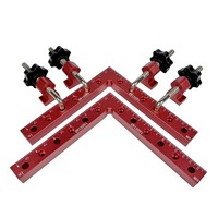 Pince de positionnement à angle droit 90° en alliage d'aluminium, outil de positionnement carré pour le travail du bois, outils de menuiserie