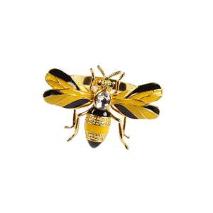 Anneau <span class=keywords><strong>de</strong></span> <span class=keywords><strong>serviette</strong></span> en métal amusant en forme d'abeille enfantine - Product Image 6