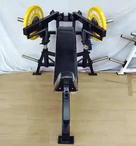 Shizhuo plaka yüklü spor egzersiz spor ekipmanları Incline göğüs basın makinesi ile ağırlık plakaları SAL02