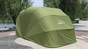 Abri de voiture moderne de luxe, pliable et rétractable, super robuste, avec toit en arche, imperméable, portable, avec cadre métallique verrouillable, tente de <span class=keywords><strong>garage</strong></span> - Product Image 6
