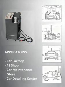 En stock : Nettoyeur de conduites de climatisation automobile, machine de rinçage de climatisation de voiture, machine de nettoyage d'évaporateur, laveur de tuyaux de climatisation auto - Product Image 4