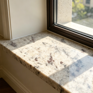 Premium Modern Polished Natural <b>Stone</b> White Rose Granite Slab Cut-To-Size Durable for Kitchen Bathroom Outdoor - Product Image 4