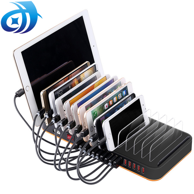 Desktop Tablet Multi Universal 15 USB Ports Quick Charging Desktop Stand Mobile Phone Charger Station