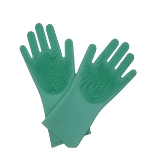 Gants en silicone pour la cuisine, pour laver la vaisselle et les légumes, gants de nettoyage - Product Image 4