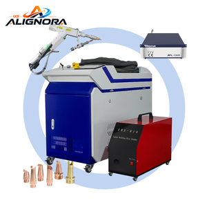 โรงงานขายตรง เครื่องเชื่อมไฟเบอร์เลเซอร์แบบมือถือ 1500W 4 in 1 สำหรับเชื่อมโลหะสแตนเลส - Product Image 1