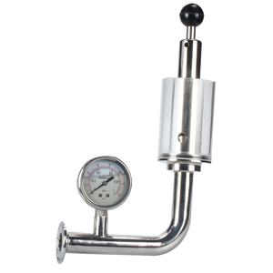 Sanitaires DN25-DN50 Acier Inoxydable 304 316L Air Version Air D'évacuation Spunding Prix De Soupape D'échappement Valve Découpe - Product Image 3