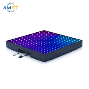 Panel de Piso LED Digital para Espectáculos, Piso de Baile Portátil de Vidrio Templado con Control de Puntos, Piso de Píxeles de Video para Clubes y Bodas - Product Image 5