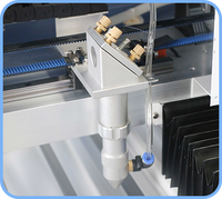 Machine de découpe laser CO2 960 1390 à double tête, machine de gravure laser CNC sur bois avec caméra CCD