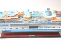 Modelo de Barco de Crucero de Resina y Madera, Estilo Náutico, Pintado a Mano, de Alta Calidad, Barato, Decoración para el Hogar, Estilo Europeo