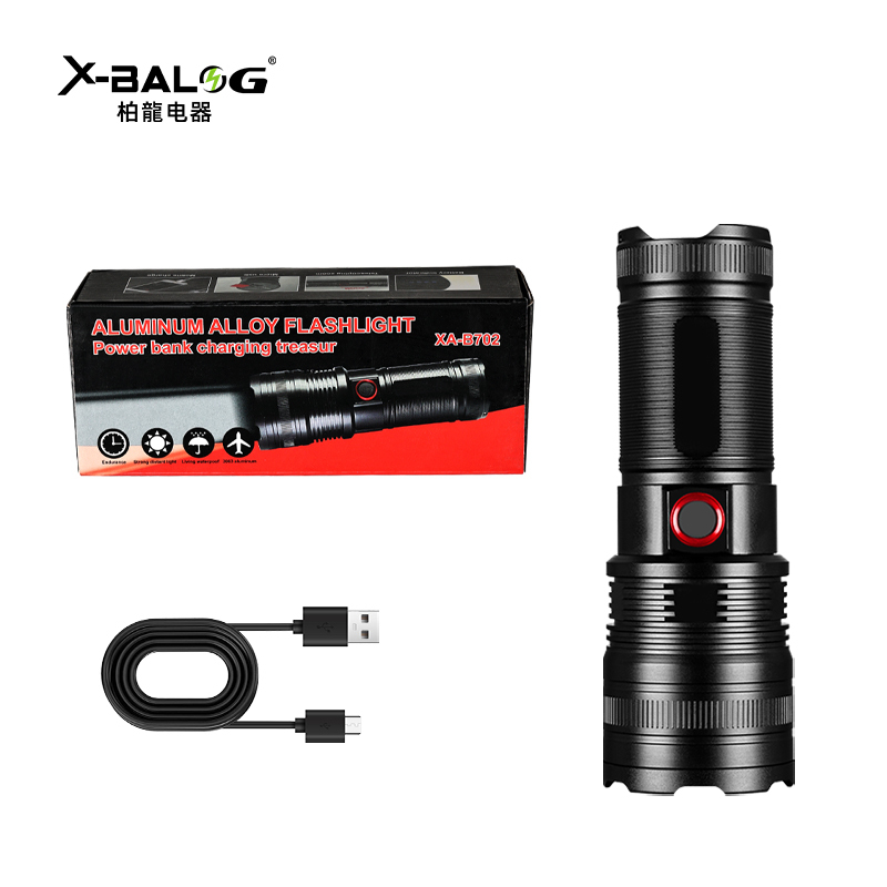 2000 lumen rechargeable tactical t6 led flashlight torch Emergency Torch, Military Grade 5 Modes XML * 3000 Lumens Tactical * Waterproof Handheld Flashlight and night fishing with blue light Tactical Flashlight 2000 Lumens -