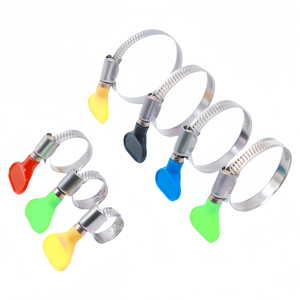 Pinces et colliers de <span class=keywords><strong>serrage</strong></span> en <span class=keywords><strong>plastique</strong></span> en acier inoxydable de type allemand (pouce/métrique) - Product Image 3